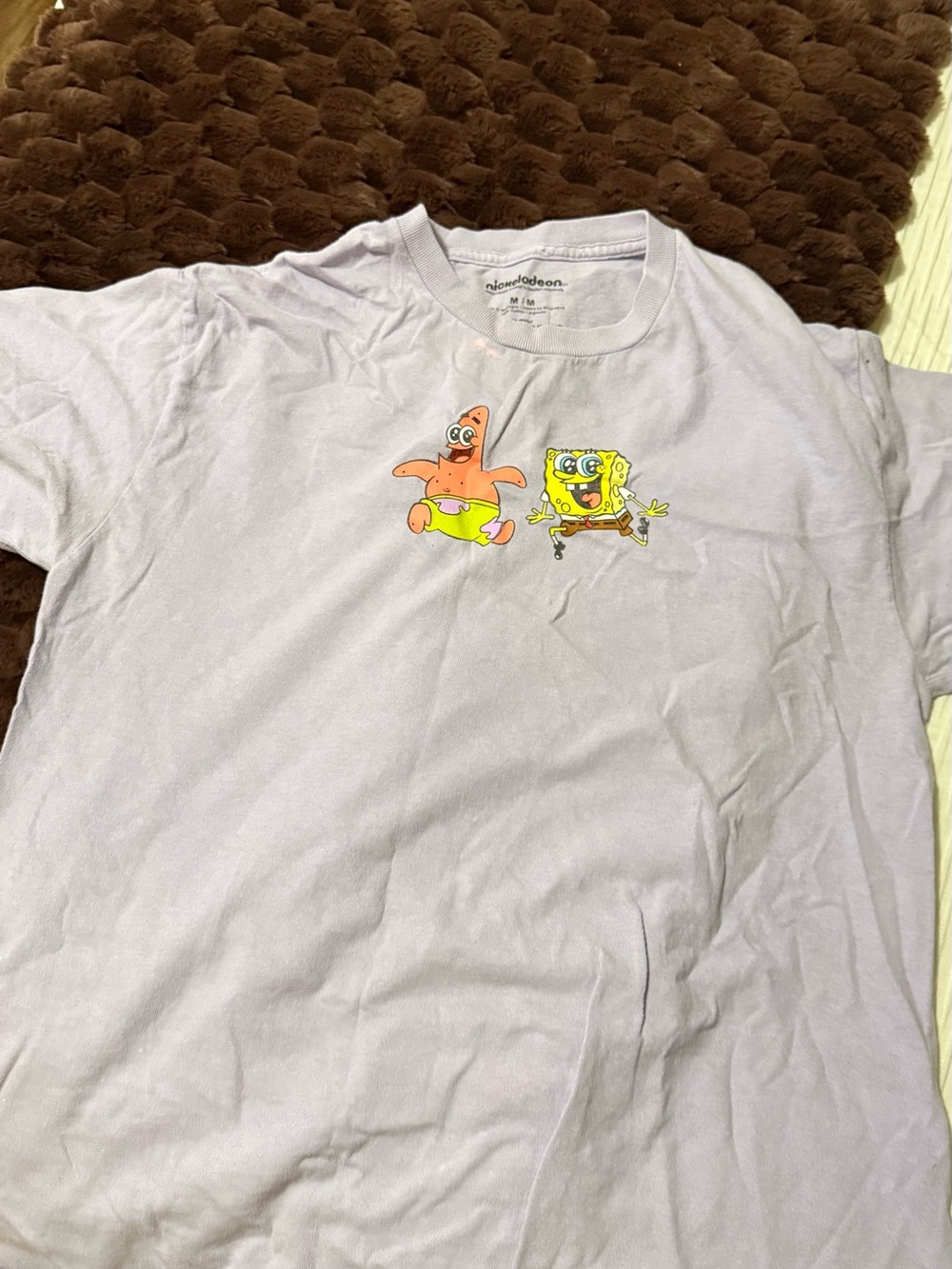 SpongeBob & Patrick Lavender Graphic Tee - Nickelodeon